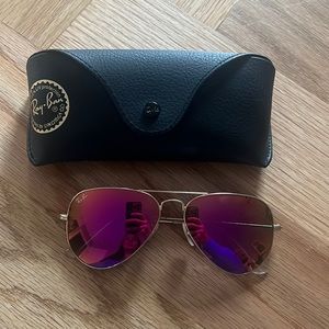 Authentic Large RayBan Aviator 3025